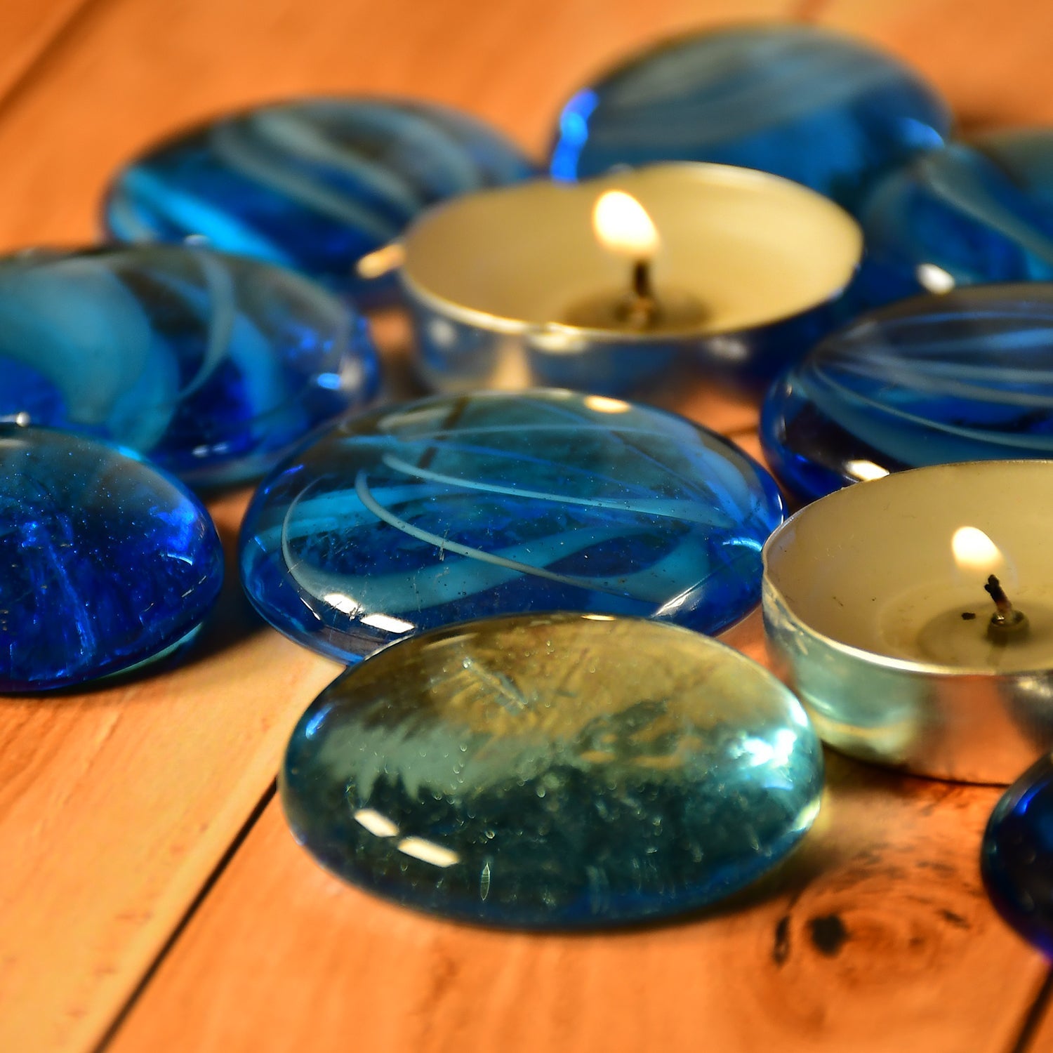Glass stones for vase fillers Glass stones for vase fillers